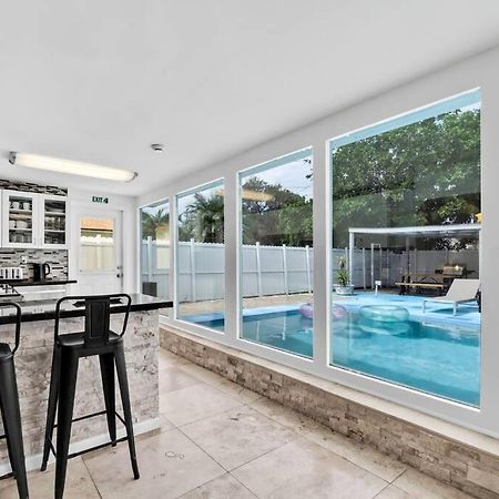 Bright 4 Bedrooms With Pool And Game Room Near Hard Rock Hollywood Exterior photo